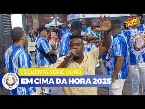 Em Cima da Hora 2025 Ao Vivo | Esquenta da Série Ouro (4K)