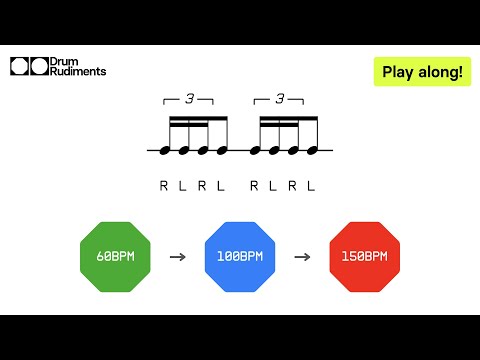 Single Stroke Four | Learn the 40 Essential Drum Rudiments