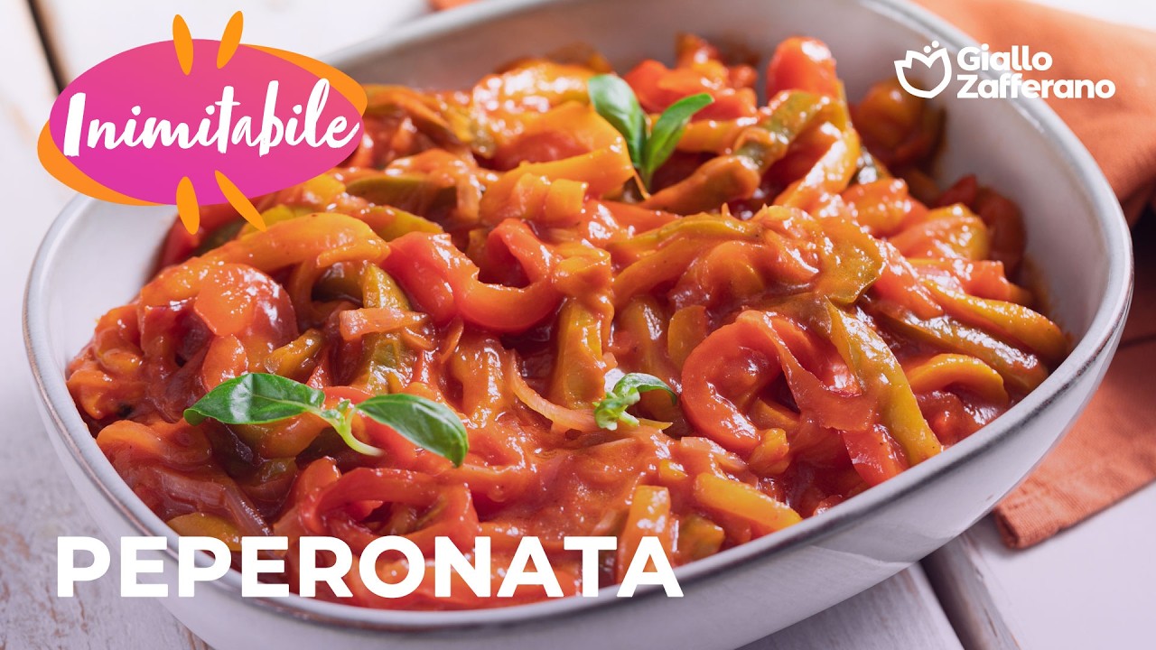PEPERONATA FATTA IN CASA: il segreto per averla morbida e super saporita 🌶️