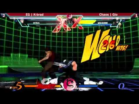 Chaos Returns UMVC3 Pool EG Kbrad vs Chaos Gio