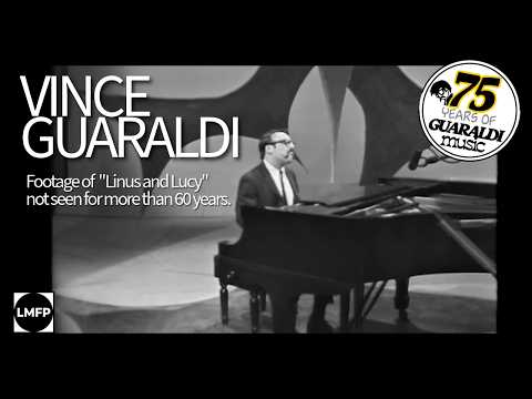 Vince Guaraldi - earliest television recording of "Linus and Lucy"