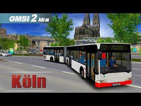 OMSI 2 KÖLN | Vom Hauptbahnhof nach Meschenich im Gelenkbus ☆ Let's Play OMSI 2 | #813