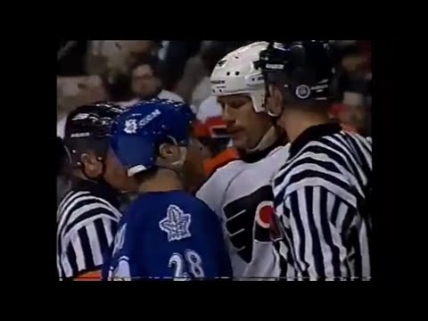 Maple Leafs - Flyers rough stuff 3/16/98