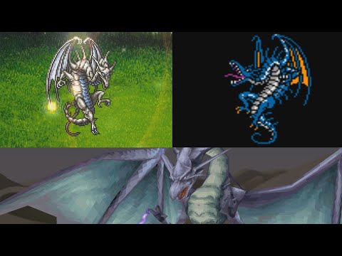 Final Fantasy 3 Pixel Remaster Summon Magic comparison - NES/PSP/PC