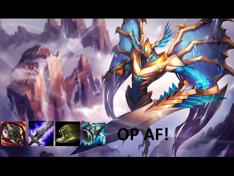 AATROX TOP CARRY VS RIVEN KDA:11/1/2