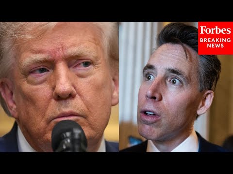 Josh Hawley Explains Why He Went Against Trump And Voted For Venezuela War Powers Resolution