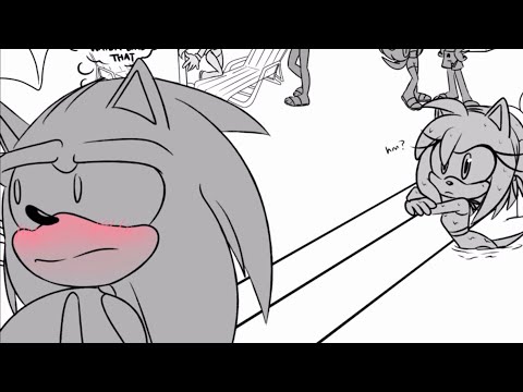 Pool Stares (Sonamy Comic Dub)