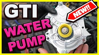 2016 GTI WATER PUMP INSTALL