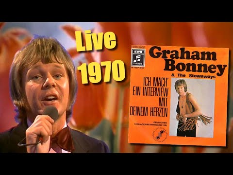 Graham Bonney - Ich mach’ ein Interview mit deinem Herzen | Live, 1970