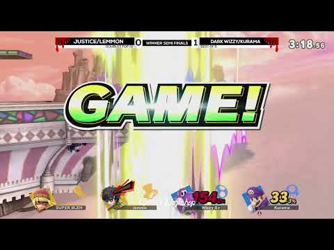 Justice / Lemmon vs Dark Wizzy / Kurama - Ultimate Doubles Winners Semi-Final - MAJOR UPSET