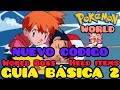 POKÉMON WORLD GUÍA BÁSICA HELD ITEMS WORLD BOSS NUEVO CÓDIGO Pokef2p