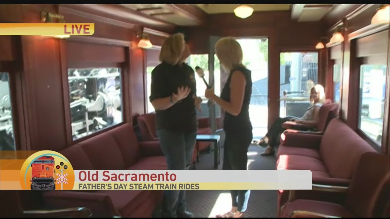 Steam Train Rides for Dad