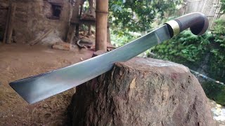 Download lagu Proses membuat golok tebas kopak dawing pesanan customer dari selangor malaysia mp3