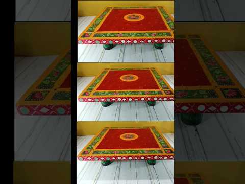 Purane plywood se banaye pooja k liye chowki | DIY Chowki🤩#shorts #viral #youtubeshorts