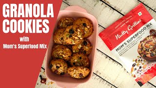 How To Make Granola Cookies with Nutty Gritties Mom's Superfood Mix |  #Shorts