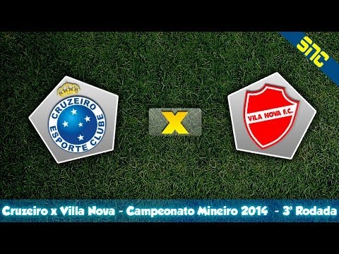 Gols Cruzeiro x Villa Nova MG - 05/02/2014 - Campeonato Mineiro - Narração Itatiaia
