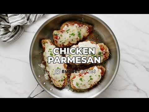 Budget Bytes | Easy Chicken Parmesan | 30 Minute Dinner!