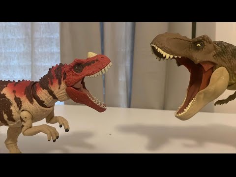 T-Rex vs Ceratosaurus!!