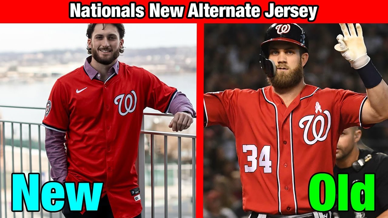 Review/Breakdown of the Washington Nationals NEW Alternate Red Jersey