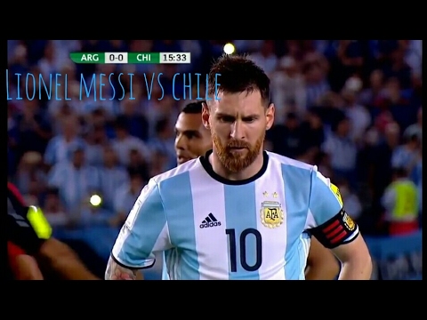 Lionel messi vs Chile HD 24 03 2017