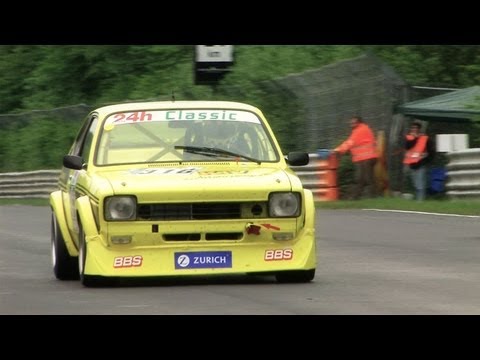 Opel Kadett C, Ascona 400 und Manta 400 auf der Nordschleife