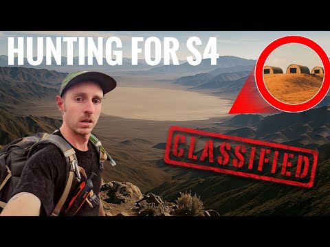 I Went Hunting for the REAL S4 |  Remote Backcountry Expedition around Area 51