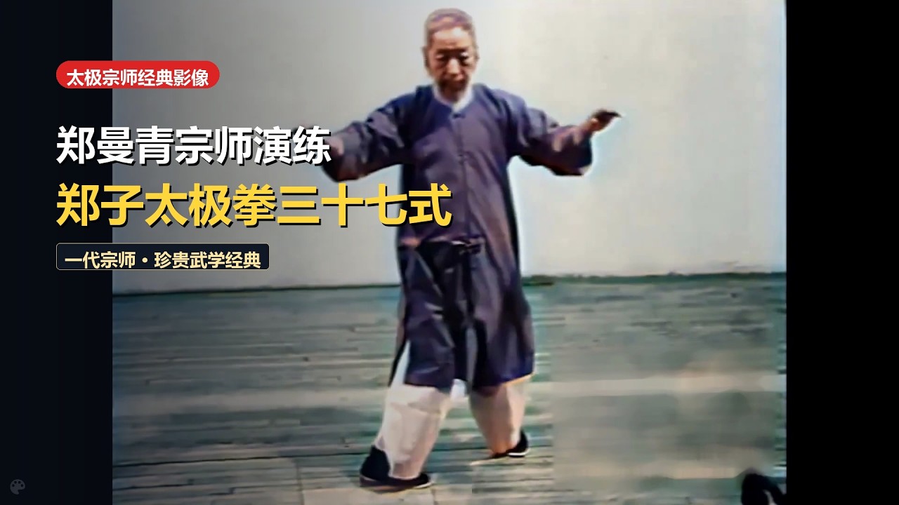 Grandmaster Zheng Manqing: Rare Historical Masterclass & Push Hands Footage