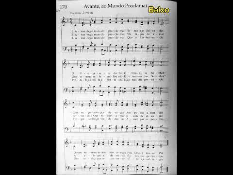 Avante, ao Mundo Proclamai | Baixo 🎹
