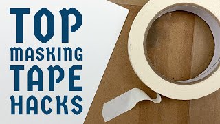 How To Stop Masking Tape From Ruining Your Art