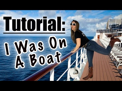 I Was On A Boat Line Dance Tutorial