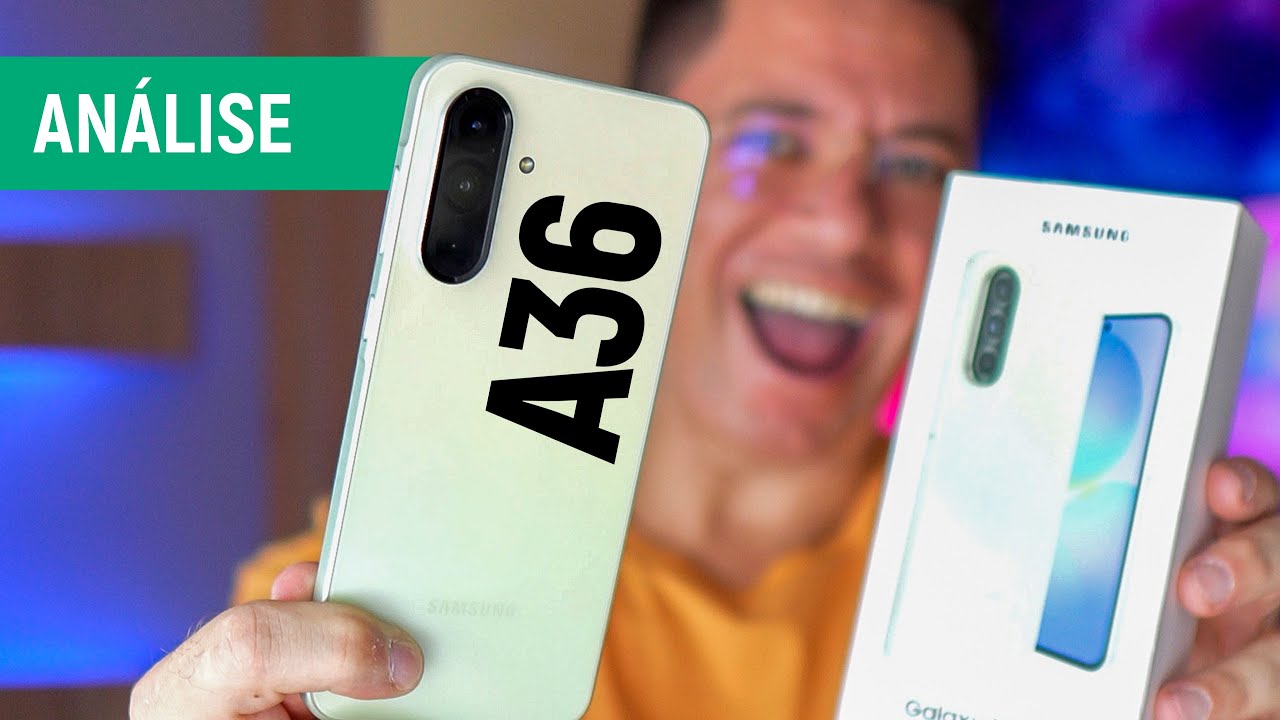 Miniatura da avaliação em vídeo de Smartphone Samsung Galaxy A36 5G 128GB Branco