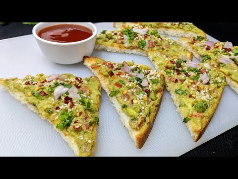 Amazing Creamy Avocado Toast Recipe | Healthy & Quick Breakfast Recipe | Avocado Bread Sandwiches.