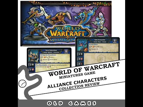 World of Warcraft: Miniatures game -- Alliance Minis