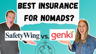 Here are a few options for an SEO-optimized title that is 60 characters or less:

* “Nomad Insurance: SafetyWing”
* “Travel Insurance: SW vs Genki”
* “Nomad Insurance: SW vs Genki”

However, if you want to include the most relevant keywords, here is a suggestion:

* “SafetyWing vs Genki”

This title includes the two main brands being compared and is short and concise, making it easy to read and understand. It also includes the primary keyword “SafetyWing” which is likely to have high search volume. 

Note: It’s worth noting that titles should be descriptive, attention-grabbing and include the primary keyword. But in this case, since the title needs to be 60 characters or less, we have to prioritize the most important keywords. 

Also, you can use tools like Google Keyword Planner or Ahrefs to find the best keywords for your title and description.