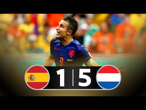 ESPANHA 1 X 5 HOLANDA 🏆Copa do Mundo Brasil 2014🎙️Luis Roberto ⚽ melhores momentos