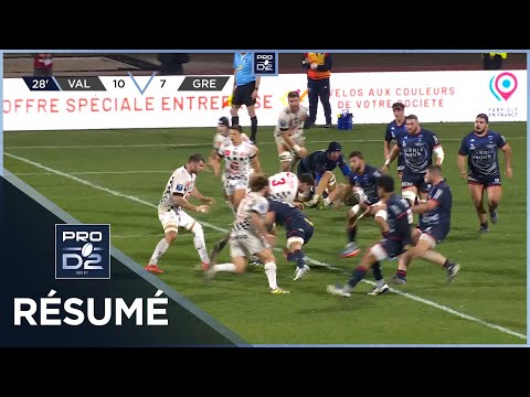 PRO D2 Saison 2023-2024 J18 - Résumé Valence Romans - FC Grenoble Rugby