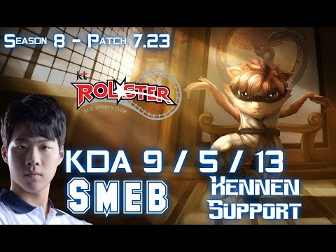 KT Smeb KENNEN vs KARMA Supp - Patch 7.23 KR Ranked