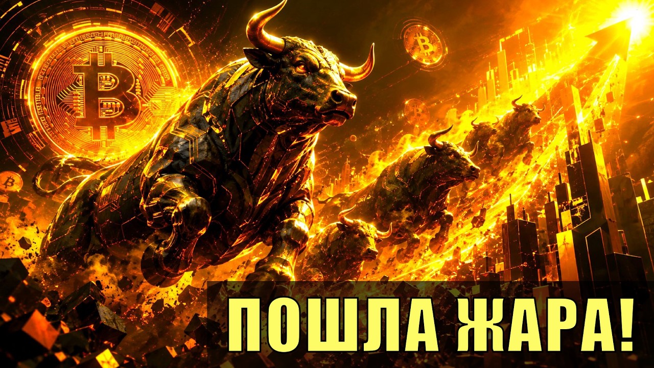 Биткойн и эфир полетели! Начало бычки?