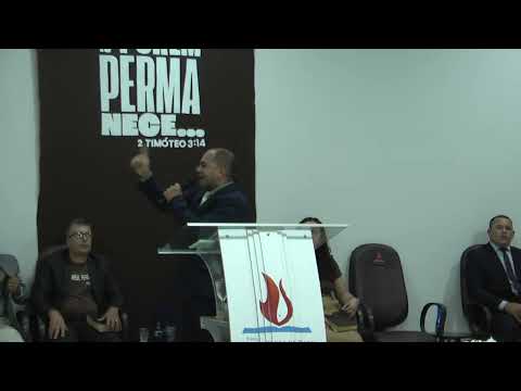 Permanecer. Pr edenio  na congregação de Hidrolândia Goiás dia 30/5/26