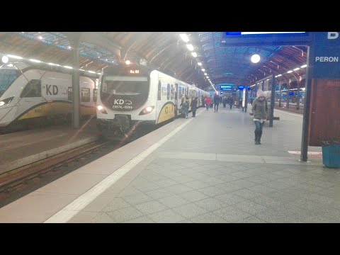 WROCŁAW - Przejazd pociągiem - EN57AL-1501 jako KD D7 69725 do Jelcza Laskowic