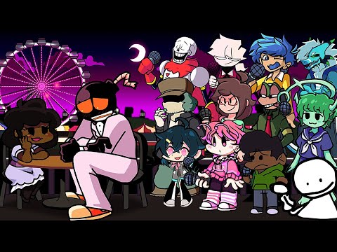 Heartbass But Different Characters Sing It 🎤 (FNF Everyone Sings Heartbass)