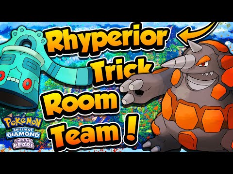 Life Orb Rhyperior Trick Room Team! - Pokémon Brilliant Diamond & Shining Pearl Competitive Battles