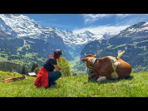 Lauterbrunnen Wengen Jungfrau Region Switzerland - Mountain spring