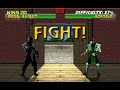 MK2 DEFINITIVE Edition Noob Saibot Mk 1 Gameplay