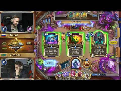 [WEGL SuperFight] Semi Final #2 Pavel VS Orange (Hearthstone)_171117