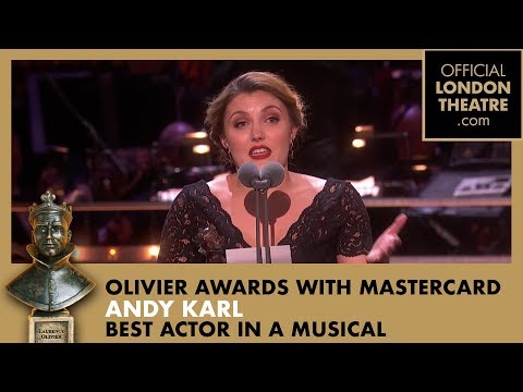 Andy Karl wins Best Actor in a Musical