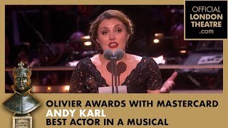 Andy Karl wins Best Actor in a Musical