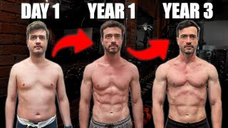 How Gus Built Muscle and Got Abs (3-Year Journey)