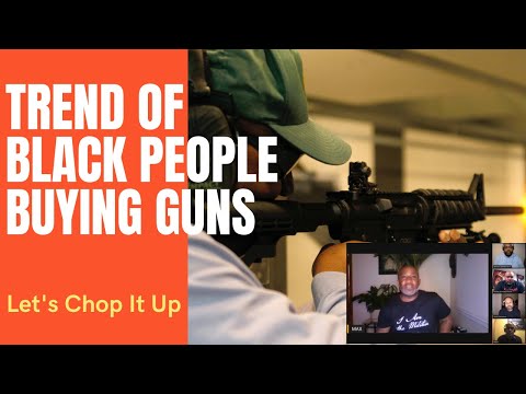 , title : 'Trend of black people buying guns'