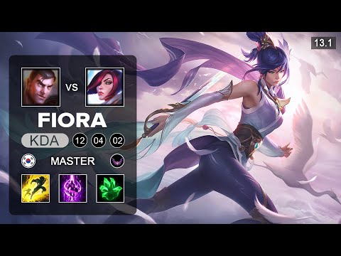 BRO Morgan Fiora vs Jayce Top - KR Master - Patch 13.1 Season 13